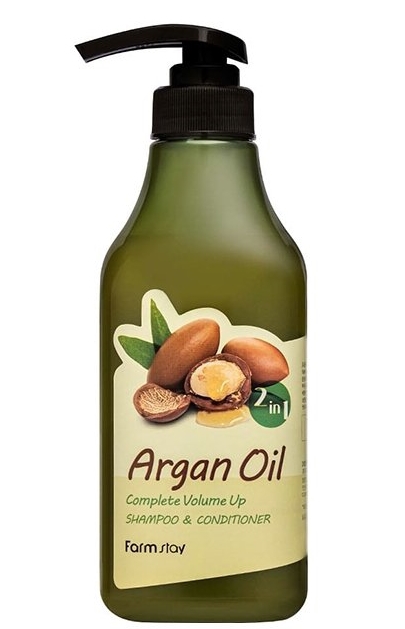 Farmstay Argan Oil შეღებილი თმის შამპუნი 530 მლ