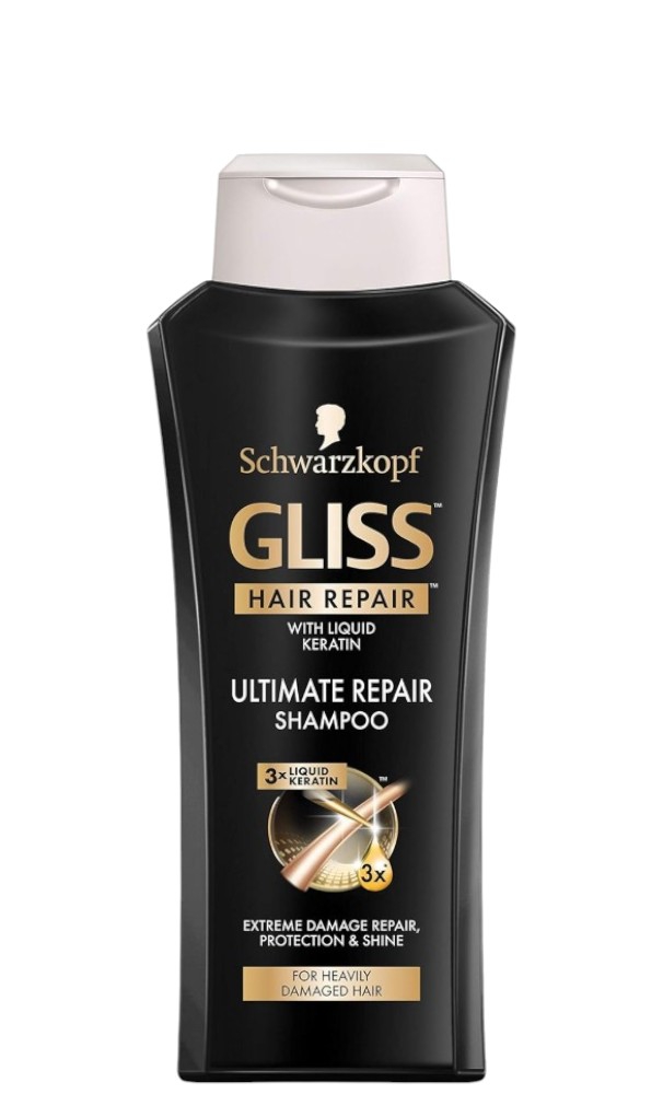 Gliss Kur შამპუნი დაზიანებული თმისთვის 250 მლ