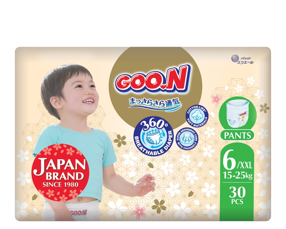 Goo.N ბავშვის ტრუსი 6 ზომა 30ც