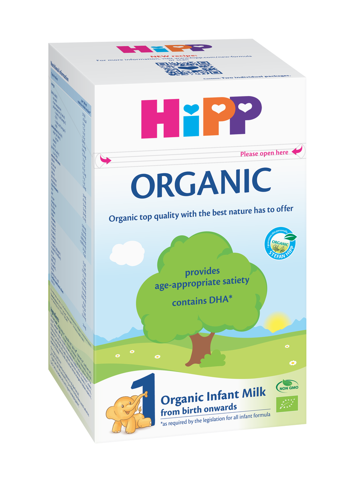Hipp Organic 1 ადაპტირებული რძე 800 გ