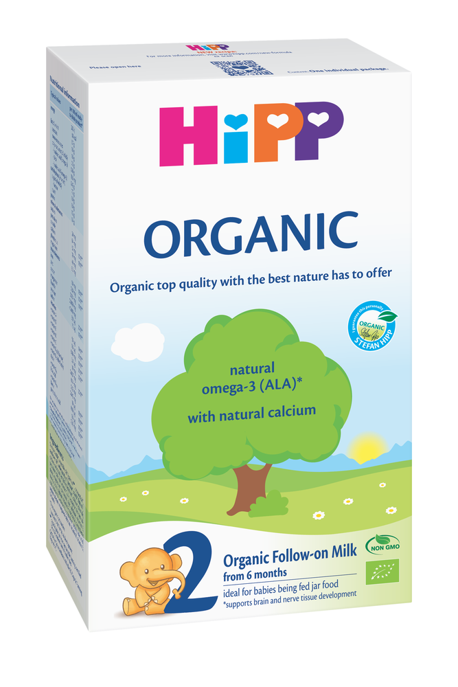 Hipp Organic 2 ადაპტირებული რძე 300 გ