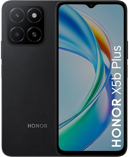 Honor X5b Plus 4 GB 128 GB Dual Sim Midnight Black