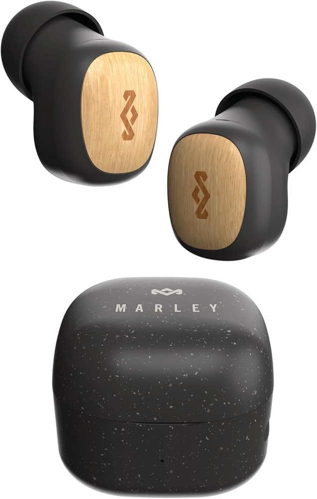House of Marley  EM-JE124 Smile Jamaica True Wireless Earbuds  Signature Black