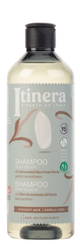 Itinera Silky Touch სწორი თმის შამპუნი 370 მლ