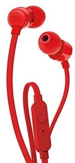 JBL T110 Earphones Red