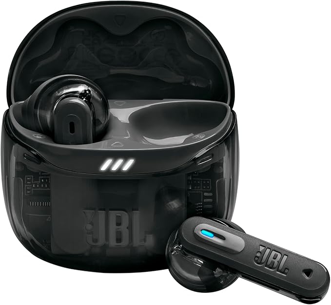 JBL Tune Flex 2 True Wireless Headphones Ghost Black