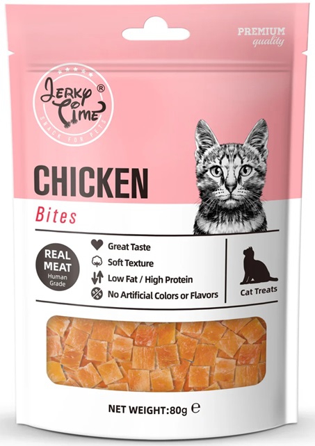 Jerky time, 80 გრ კატის სასუსნაო ქათმით