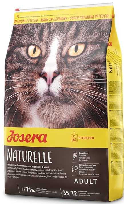 Josera, 10 კგ. სტერილიზებული კატის მშრალი საკვები თირკმლის დაავადებებისათვის, ორაგულით