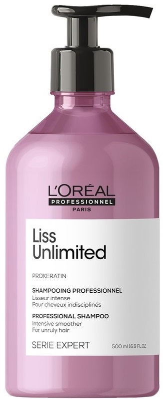 L'Oreal Professionnel Liss Unlimited დაუმორჩილებელი თმის შამპუნი 300 მლ