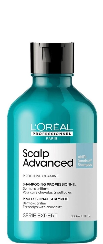 L'Oreal Professionnel Scalp Advanced ქერტლის საწინააღმდეგო შამპუნი 300 მლ