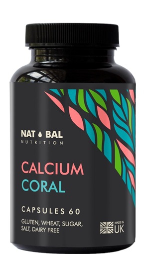NAT-BAL Calcium Coral ვიტამინი, 60 კაფსულა