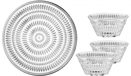 Nachtmann, Bossa Nova, სერვირების თეფში, 4 ცალი