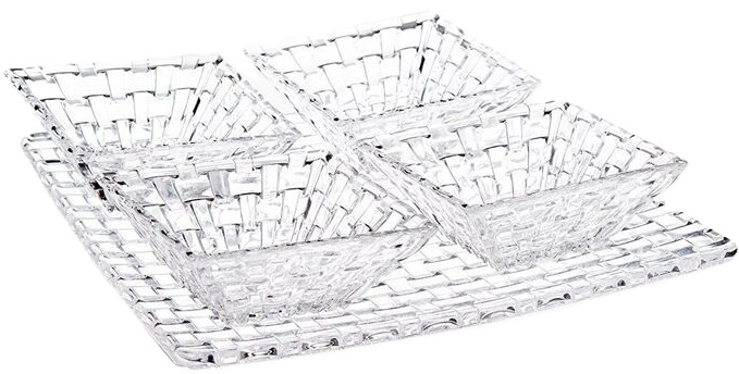 Nachtmann, Bossa Nova, სერვირების თეფში, 5 ცალი