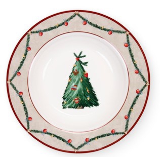 Nuvole di Stoffa, Bear Wonderland, ღრმა თეფში, 21.6 x 3 სმ