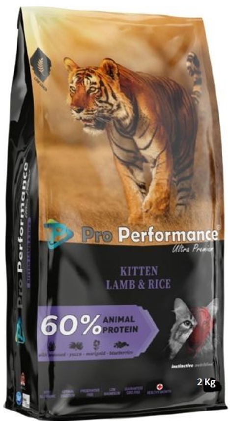 PRO PERFORMANCE, 2 კგ. კნუტის საკვები ბატკნის ხორცით