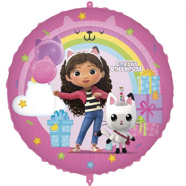 Procos, ფოლგირებული ბუშტი, Gabby's Dollhouse, 46 სმ, 1 ც.