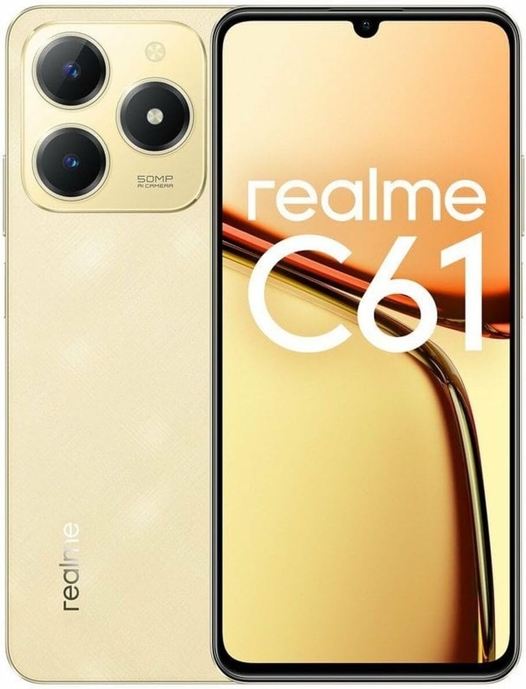 Realme C61 6 GB 128 GB NFC Sparkle Gold