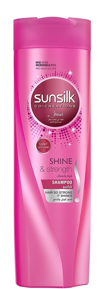 Sunsilk Shine And Strength შამპუნი თხელი თმისთვის 200 მლ