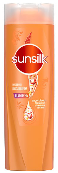 Sunsilk დაზიანებული თმის შამპუნი 350 მლ