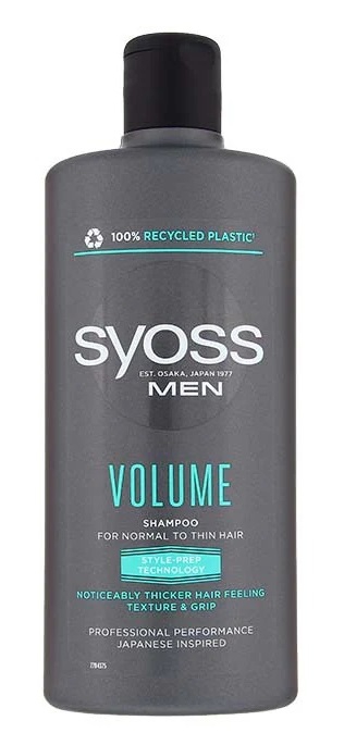 Syoss Men Volume შამპუნი 440 მლ