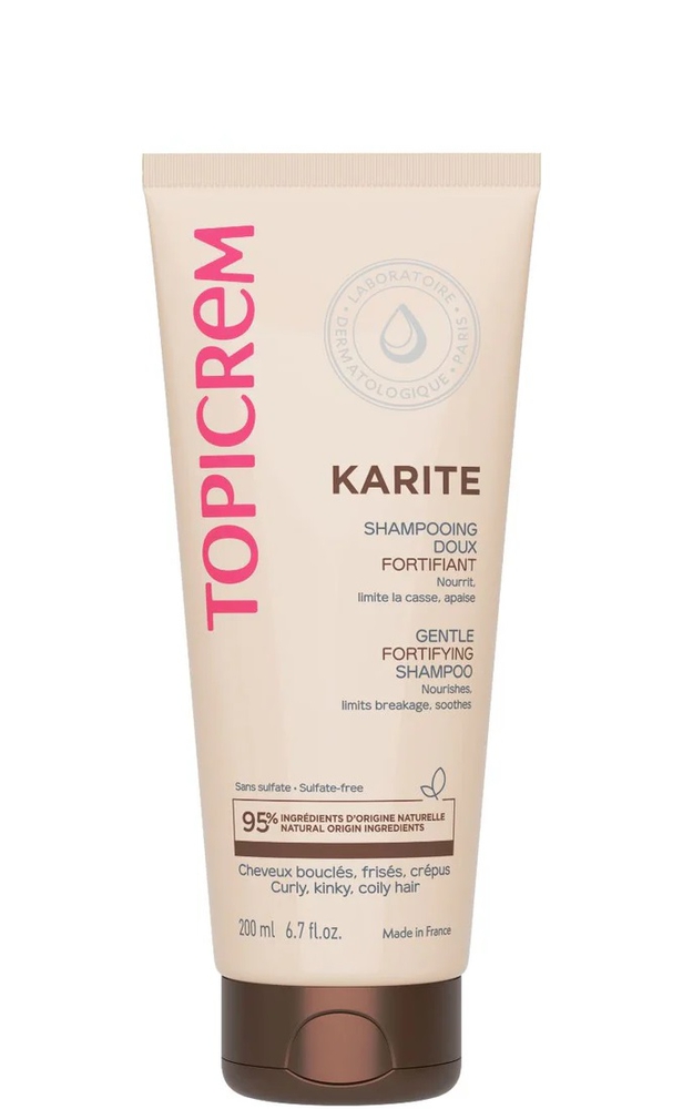 Topicrem Karite ხვეული თმის შამპუნი 200 მლ