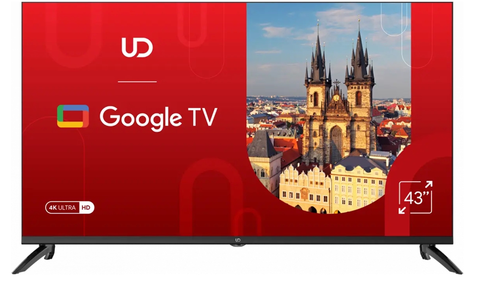 UDTV 43GU6210 43" Android Smart TV Black