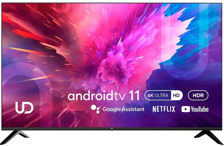 UDTV 55U6210 55" 4K UHD Android Smart TV Black