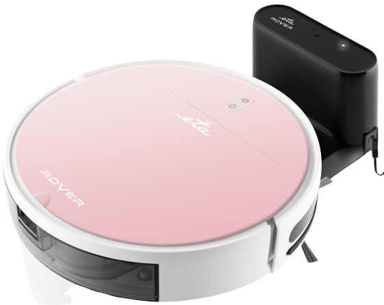 რობოტი მტვერსასრუტი ETA 1248 90030 Rover 2-in-1 Robot Vacuum Cleaner Pink