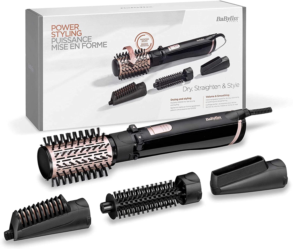 სტაილერი Babyliss AS200E Dry, Straighten and Style Hair Styler Black