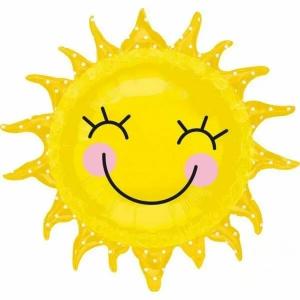 Anagram, ფოლგირებული ბუშტი, მომღიმარი მზე, 74 x 71 სმ, 1 ც.