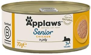 Applaws, 70 გრ. სველი საკვები ასაკოვანი კატებისთვის, ქათმის ხორცით