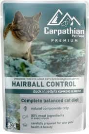 Carpathian, 80 გრ. სველი საკვები ზრდასრული კატებისთვის, იხვის ხორცი