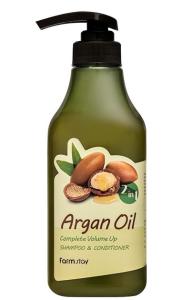Farmstay Argan Oil შეღებილი თმის შამპუნი 530 მლ