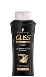 Gliss Kur შამპუნი დაზიანებული თმისთვის 250 მლ