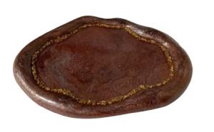 Glossy Epoxy Lab, ოვალური ლანგარი უსწორმასწორო გვერდებით