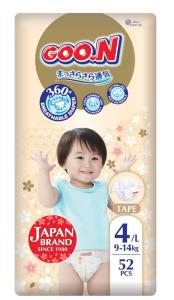 Goo.N ბავშვის საფენი 4 ზომა 52ც