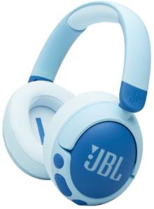 JBL JR 470NC Noise-Cancelling Wireless Over-Ear Headphones Blue