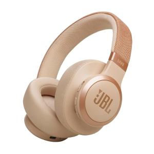JBL Live 770NC True Adaptive Noise Cancelling Wireless Over-Ear Headphones Sandstone