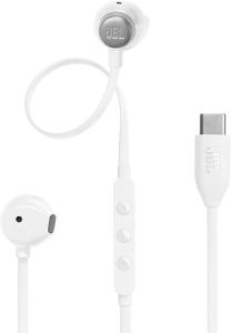 JBL Tune 305C Wired In-Ear Headphones White