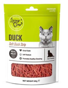 Jerky time, 80 გრ კატის სასუსნაო იხვით