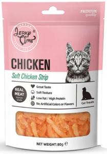 Jerky time, 80 გრ კატის სასუსნაო ქათმით