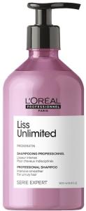 L'Oreal Professionnel Liss Unlimited დაუმორჩილებელი თმის შამპუნი 300 მლ