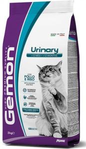 Monge Gemon, 7 კგ. მშრალი საკვები კატებისთვის საშარდე გზების ჯანმრთელობისთვის, ქათმის ხორცით და ბრინჯით