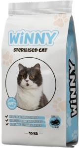 Nutrimax, Winny, 10 კგ. სტერილური კატის მშრალი საკვები საქონლის ხორცით