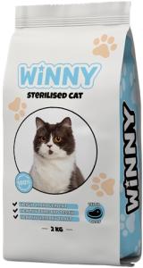 Nutrimax, Winny, 2 კგ. სტერილური კატის მშრალი საკვები საქონლის ხორცით