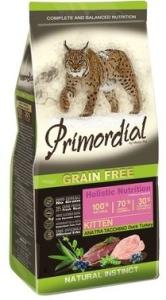 Primordial,  6 კგ. კნუტის მშრალი საკვები, ინდაურისა და ქაშაყის ხორცით