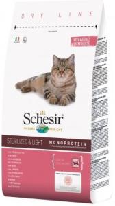 Schesir, 10 კგ. ზრდარული კატის სრულფასოვანი და დაბალანსებული მშრალი საკვები, ლორით