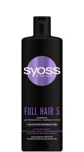 Syoss  Full Hair 5 შამპუნი 440 მლ
