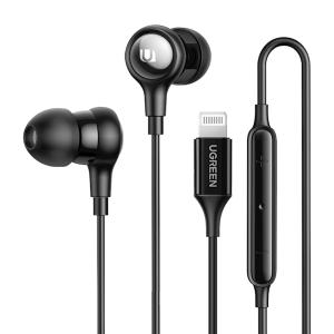 Ugreen EP103 In-Ear Wired Lightning Headphones Black