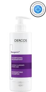 Vichy Dercos Neogenic შამპუნი თმის მოცულობისთვის 400 მლ